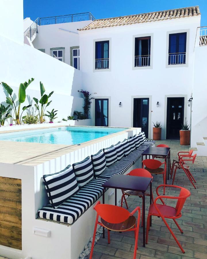 Casa Rosa Villa With Pool In Olhao Centre Exterior photo
