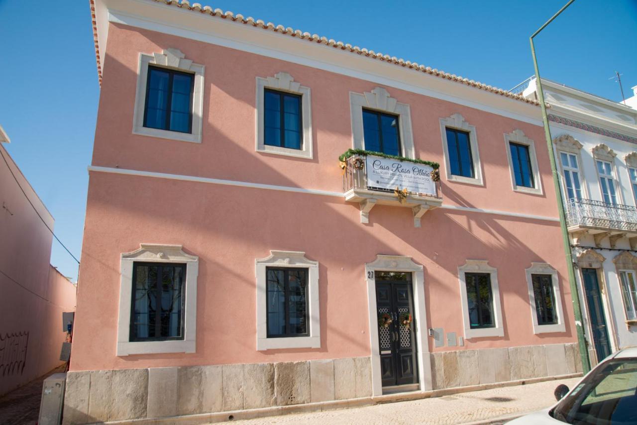 Casa Rosa Villa With Pool In Olhao Centre Exterior photo