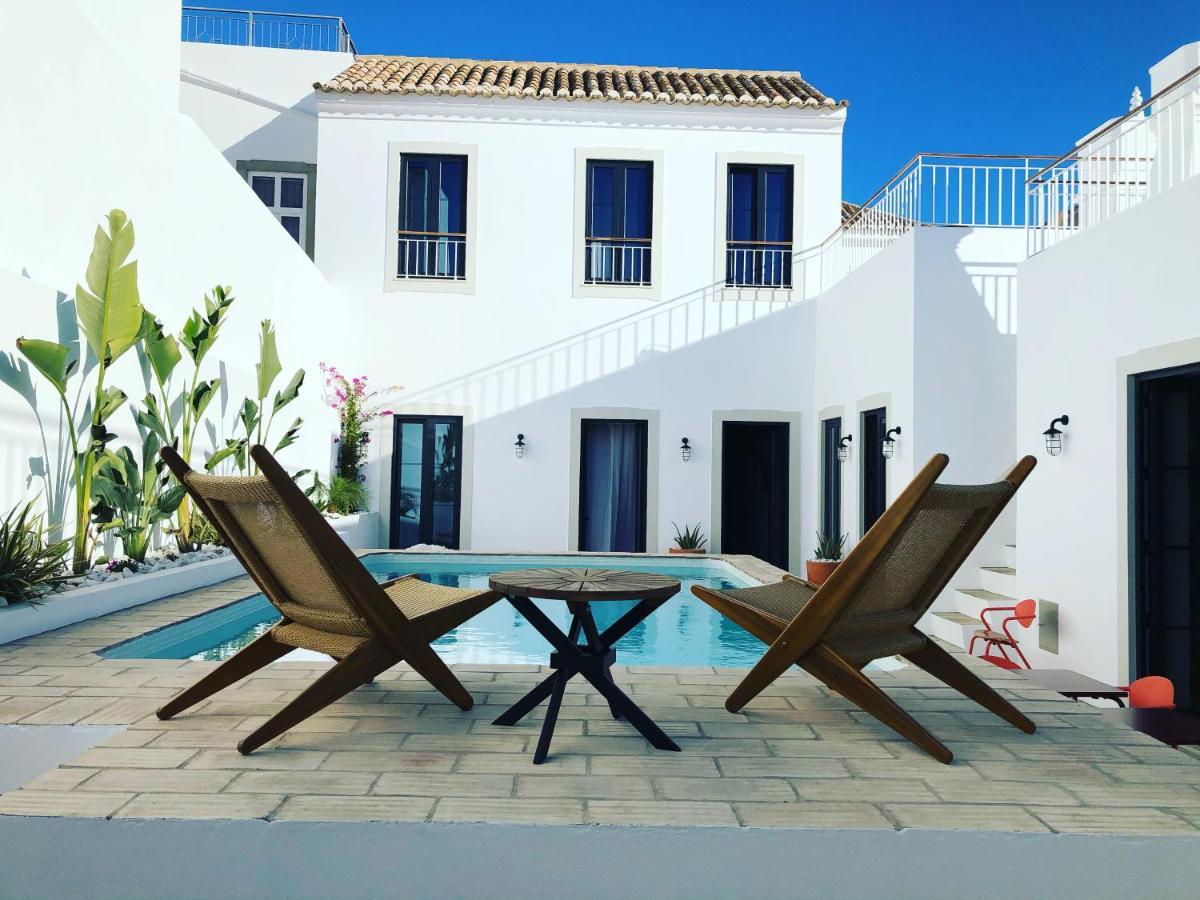 Casa Rosa Villa With Pool In Olhao Centre Exterior photo